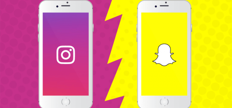 O stories do Instagram e o do Snapchat possuem o mesmo recurso: fotos e vídeos que somem em 24 horas.